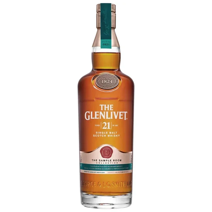 The Glenlivet ‘The Sample Room Collection’ 21 Year Old Single Malt Scotch Whisky 750 ML