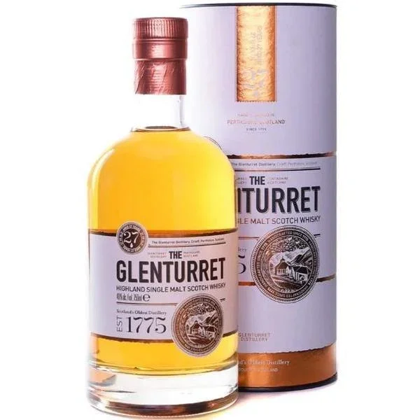 The Glenturret 27 Years Highland Single Malt Scotch Whisky