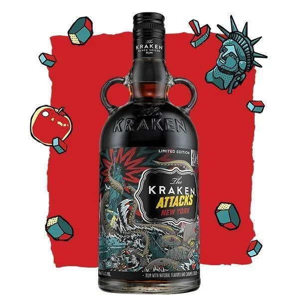 The Kraken “Attacks New York” Limited Edition Spiced Rum