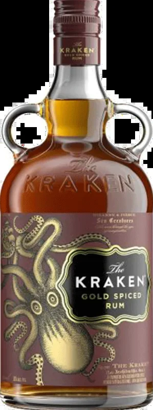 THE KRAKEN GOLD SPICED RUM 750 ML