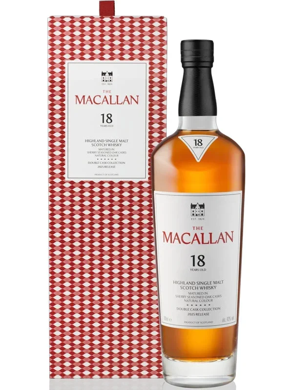 The Macallan 18 Year Old Double Cask Scotch Whisky 2025