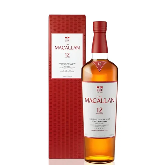 The Macallan Sherry Oak Scotch Single Malt 12 Year 750ml