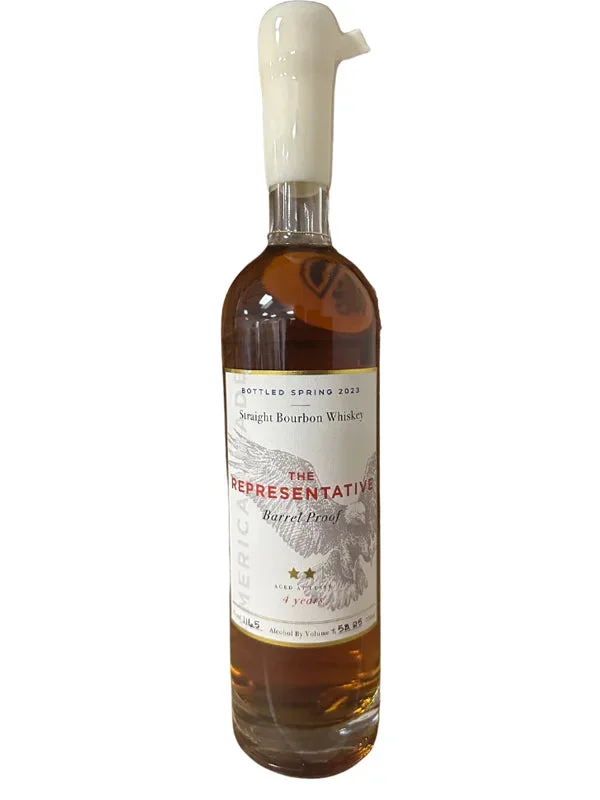 The Representative 4 Year Old Barrel Proof Bourbon Whiskey Spring 2023