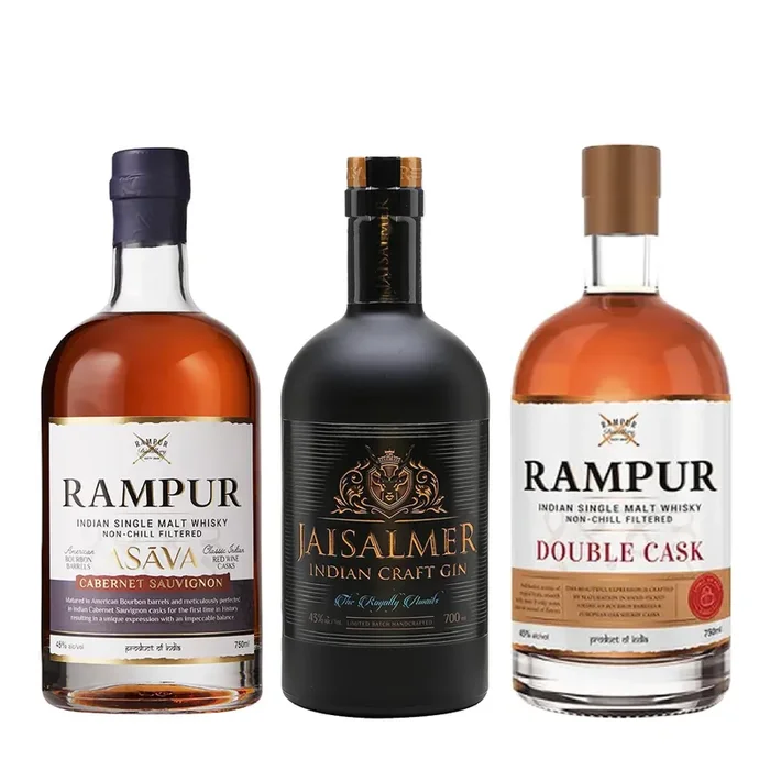 The Spirits of India Bundle 750ML