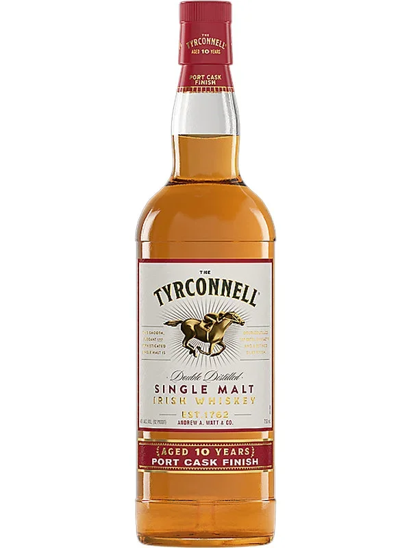 The Tyrconnell 10 Year Old Port Cask Finish Irish Whiskey