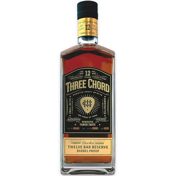 Three Chord 12 Year Old Twelve Bar Reserve Straight Bourbon Whiskey