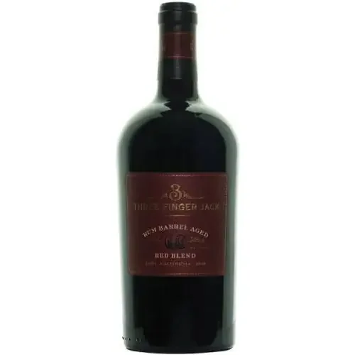 Three Finger Jack Red Blend Rum Barrell Aged – 750ML