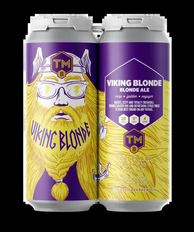 TM Viking Blonde Blonde Ale 16oz 4pk Cans