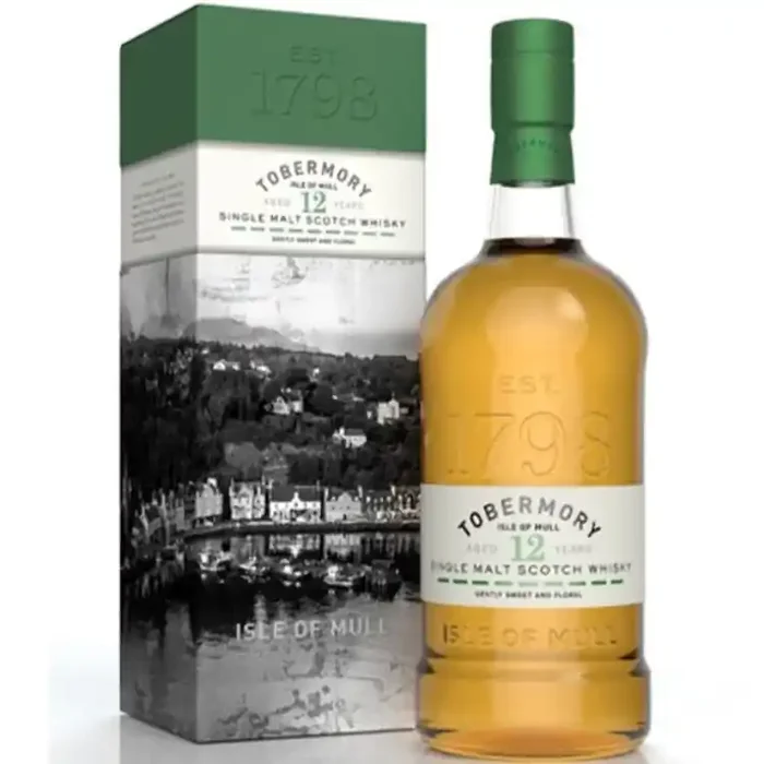 Tobermory 12 Year Single Malt Scotch Whisky 750ml