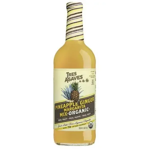 Tres Agaves Organic Pineapple Ginger Margarita Mix – 750ML