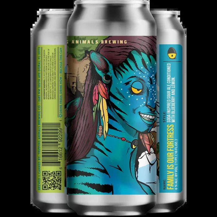 Tripping Animals Family Is Our Fortress Sour