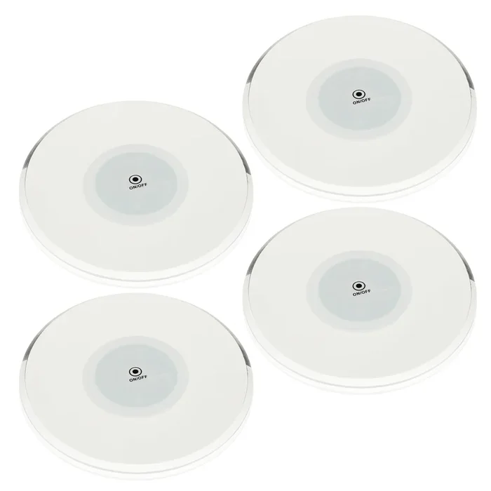 True LED Coasters Set of 4