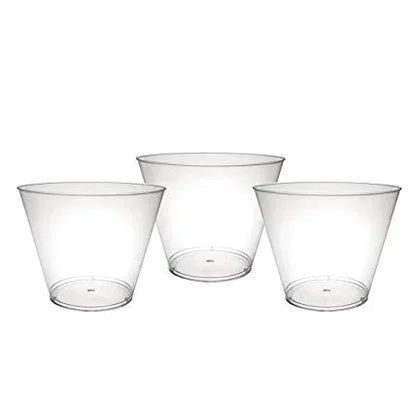 True Party Essentials Hard Plastic Tumblers 9oz