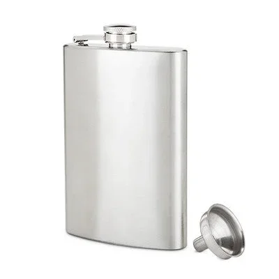 True Stainless Steel Flask 8oz