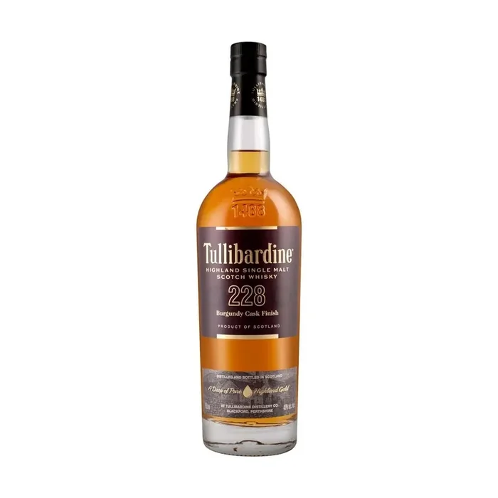 Tullibardine – 228 Burgundy Cask Finish Highland Single Malt Scotch Whisky