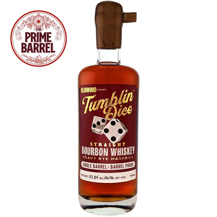 Tumblin’ Dice “A Natural” 7 Year Single Barrel Straight Bourbon Whiskey The Prime Barrel Pick #123