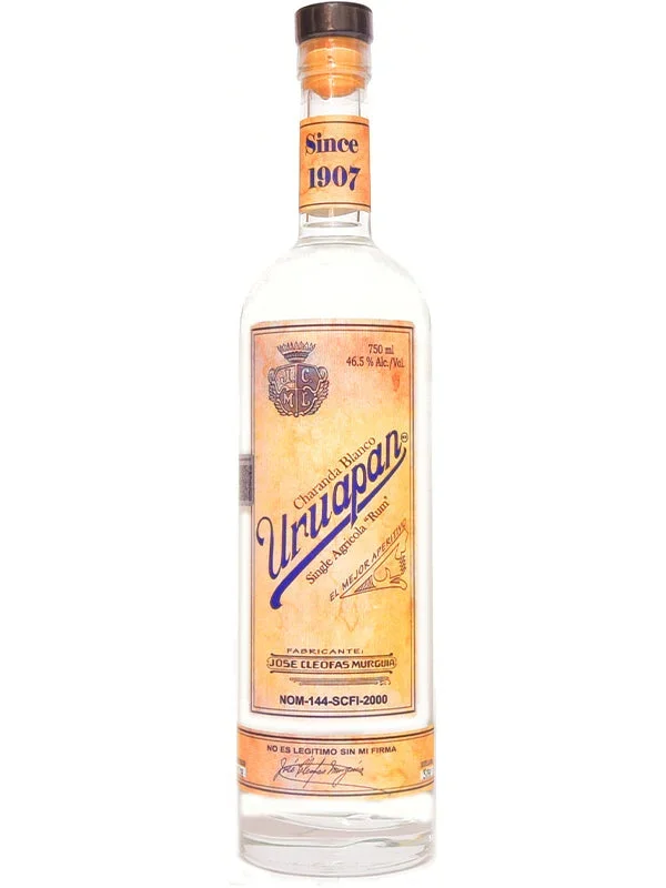 Uruapan Charanda Single Agricola Blanco Rum