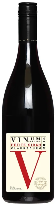 Vinum Cellars Petite Sirah White Label 2018 750ml