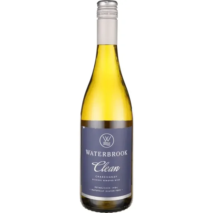 Waterbrook Chardonnay Clean Alcohol Removed Wine 750Ml