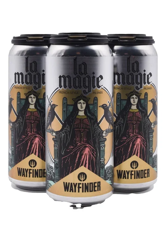 Wayfinder La Magie French-Style Pilsner 4pk (16oz)