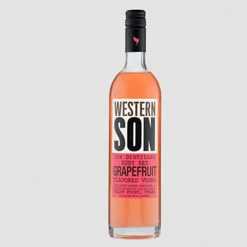 Western Son Vodka Ruby Red Grapefruit – 750ML
