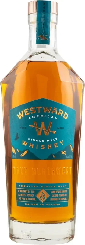 WESTWARD AMERICAN SINGLE MALT BLUE LABEL 750 ml