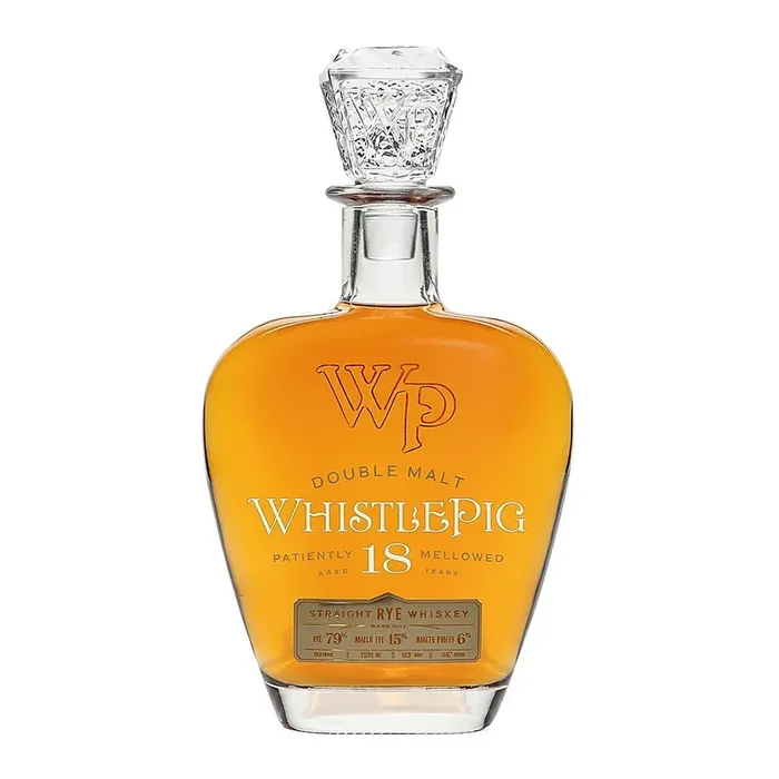 WhistlePig 18 Year Double Malt Rye Whiskey