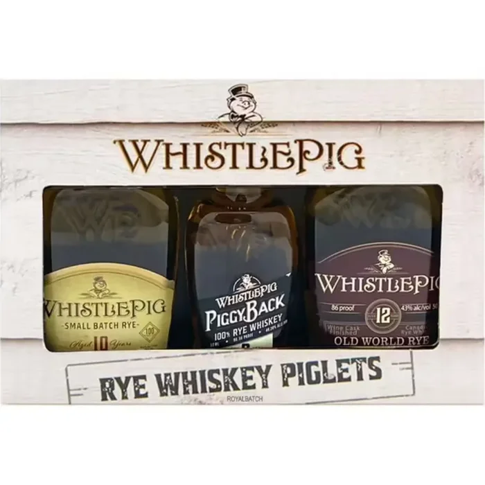 WhistlePig – Rye Whiskey Piglets 3 Pack Gift Pack