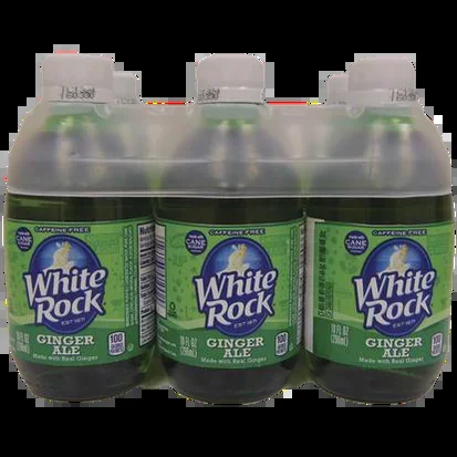 White Rock Ginger Ale 10oz 6pk Btl