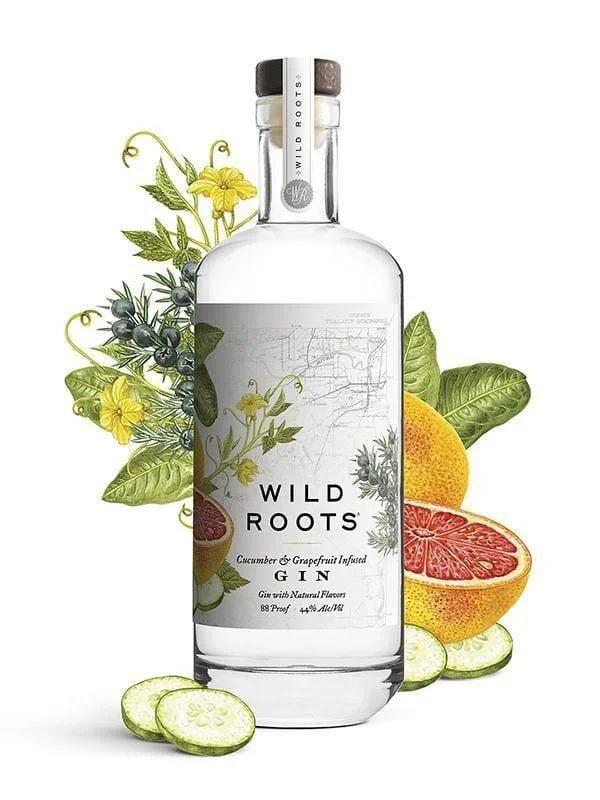 Wild Roots Cucumber & Grapefruit Infused Gin