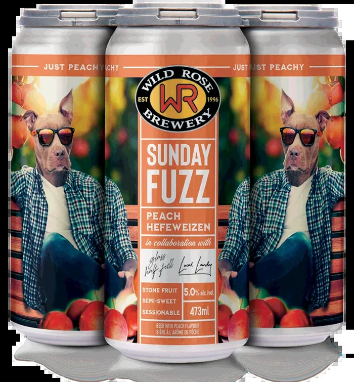WILD ROSE SUNDAY FUZZ 4 CANS
