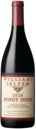 Williams Selyem Pinot Noir Vista Verde Vineyard 2014 750ml
