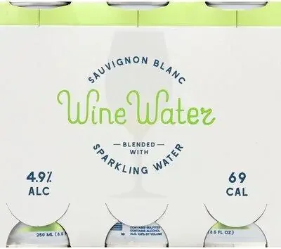 Wine Water – Sauvignon Blanc Sparking Water (6 Pack)