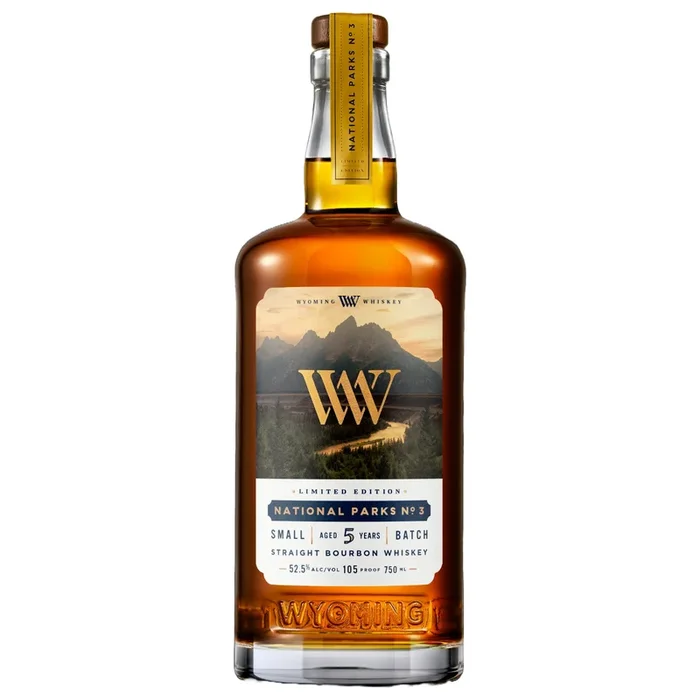 Wyoming Whiskey 5 Years “National Parks No. 4” Limited Edition Straight Bourbon Whiskey