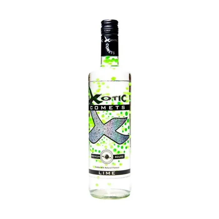 Xotic Comets – Lime Premium Sour Shooter Ready to Drink Cocktail