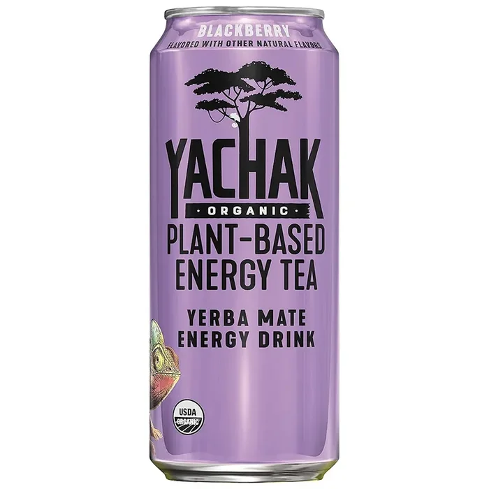 Yachak Plant Based Yerba Mate Blackberry 16oz Can