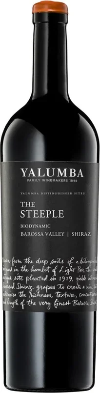 Yalumba Distinguished Sites Collection Shiraz The Steeple Barossa Valley 2018 750 ML
