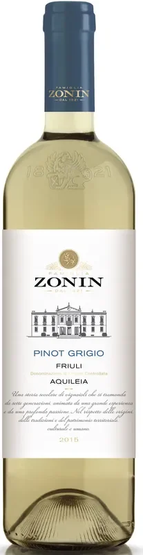 Zonin Pinot Grigio 2017 750ml